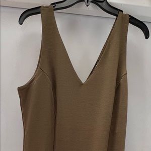 Metaphor Army Green pencil dress.